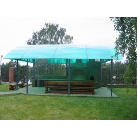 Беседка из поликарбоната